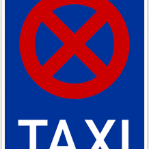 Protest warszawskich taksówkarzy